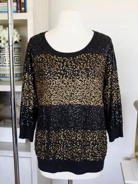 DKNY (Donna Karan New York) Sequin Sweater